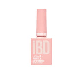 IBD Pink Silk LED/UV Rubber Gel a soft, creamy blush pink, ideal for subtle feminine nail looks.